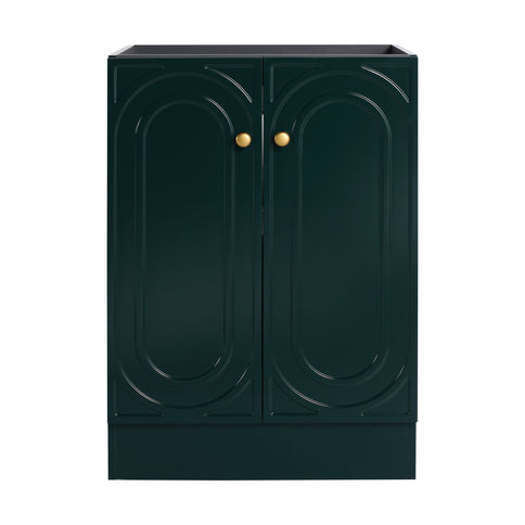 Modern Freestanding Bathroom Vanity With Soft Close Cabinet Doors