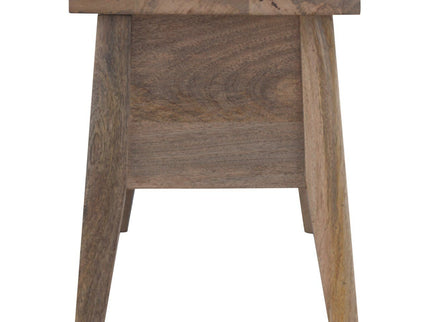 Lid Up Storage Bench - Oak