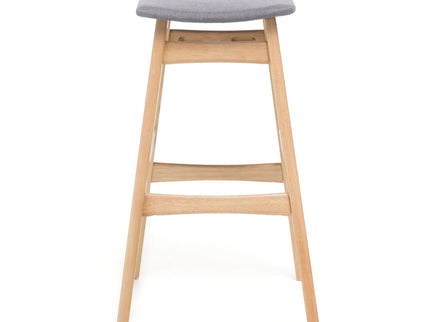 Modern Bar Stool Set With Upholstered Seating