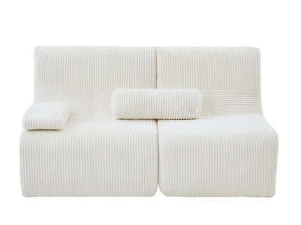 Modern Sectional Loveseat With Ergonomic Design