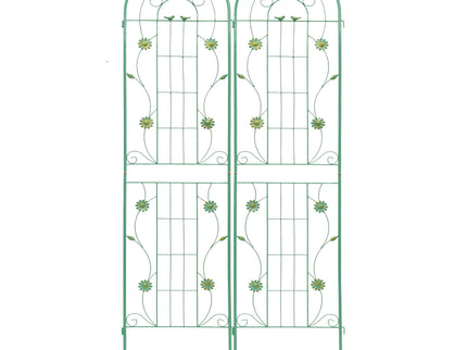 Metal Garden Trellis Rustproof Trellis For Climbing Plant Outdoor Flower Support