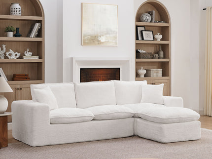 Sectional Sofa With Moveable Ottoman