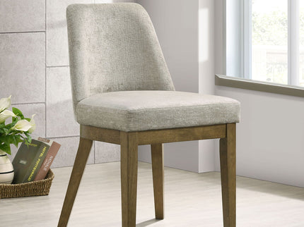 Bryant - Upholstered Dining Side Chair (Set of 2) - Light Tan
