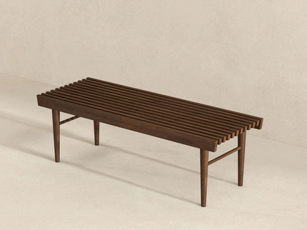 Mia - Bench - Dark Brown