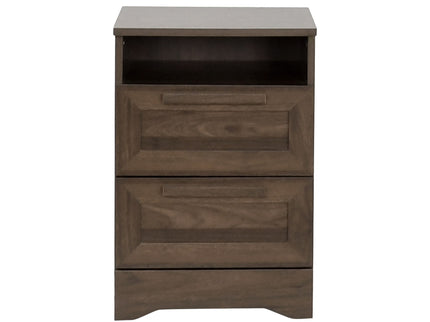 Broxon - Rustic Drawer Nightstand