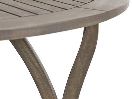 Hermosa - Outdoor Acacia Wood Table Circular Design