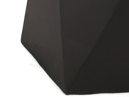 Side Table With Geometric Design