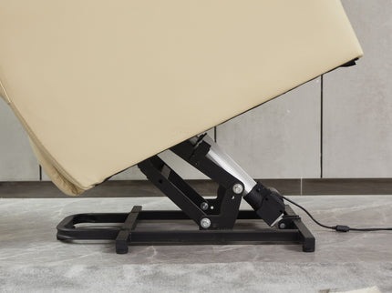 Modern Recliner Chair With Cup Holders, Remote Control