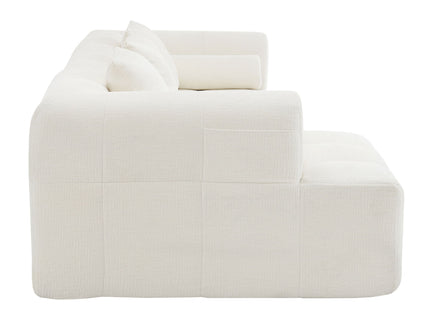 Sectional Free Combined Sofa With 2 Side Pockets
