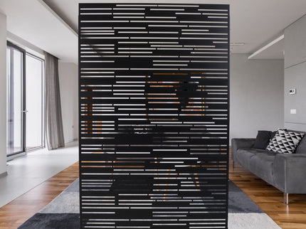 Outdoor & Indoor Freestanding Metal Privacy Screen