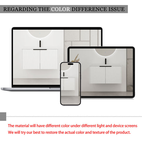 Contemporary Wall Mounted Bathroom Vanity With Resin Double Sink