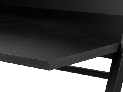 Computer Desk For Home Office Laptop, Storage Shelves, Contemporary & Modern