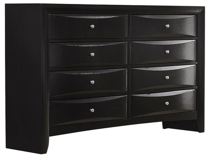 Palamino - 8 Drawer Dresser - Black