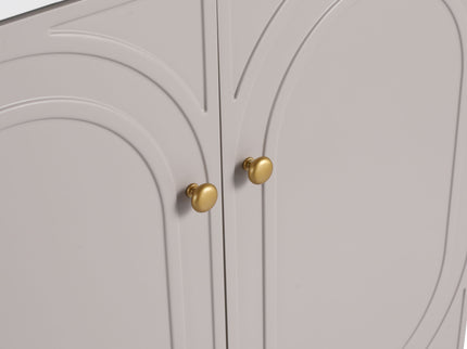 Modern Freestanding Bathroom Vanity With Soft Close Cabinet Doors