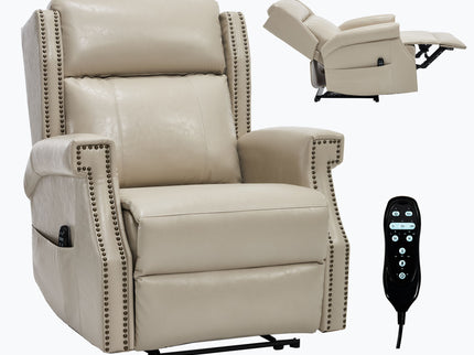 Manual Recliner Chair With Heavy Duty Motion Mechanism, 8 Vibrating Nodes And 3 Massage Modes For Living Room