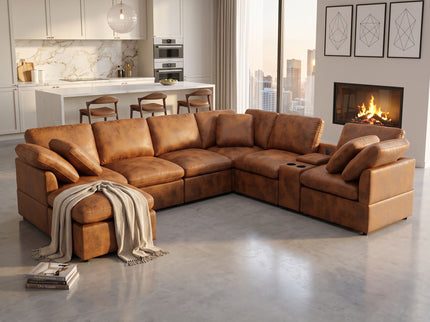 Modular Design Cloud Sofa, Freely Configurable