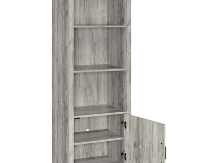 Conifer - 3 Shelf Media Tower - Gray