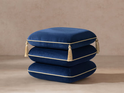Monarch - Squared Upholstered Ottoman