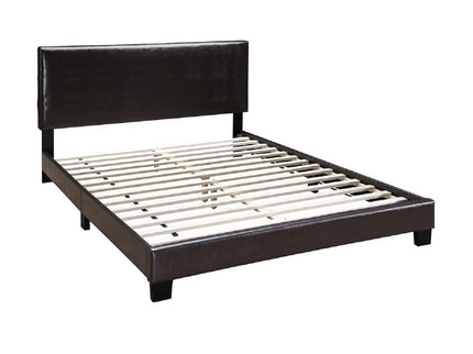 Upholstered Bed With Adjustable Headboard