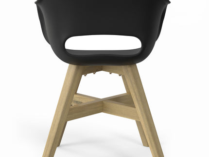 Kona - Outdoor Dining Chair In Plastic (Set of 2)