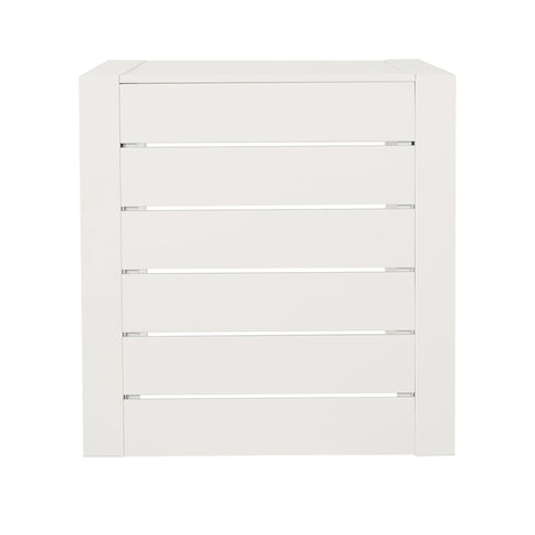 Aluminum Outdoor C - Shaped Side Table For Patio