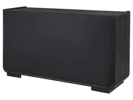 Bangor - 2 Drawer Dining Sideboard Server - Black
