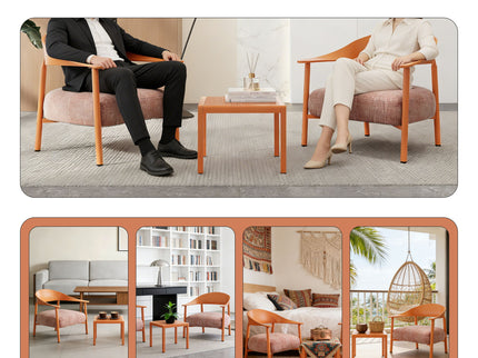 Furniture Set With Seat Cushions, Sturdy And Durable