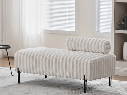 Mini Loveseat With Adjustable Backrest