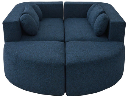 Boneless - Couch Modular Sectional Sofa With Deep Seating And Curved Design