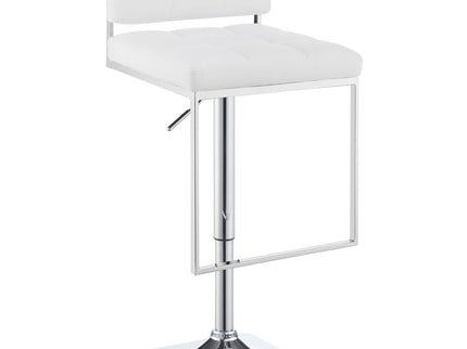Alameda - Adjustable Bar Stool - White