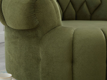 Round Swivel Accent Chair With Rotation