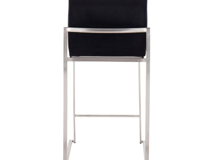 Fuji - Contemporary High Back Counter Stool, Functional Design