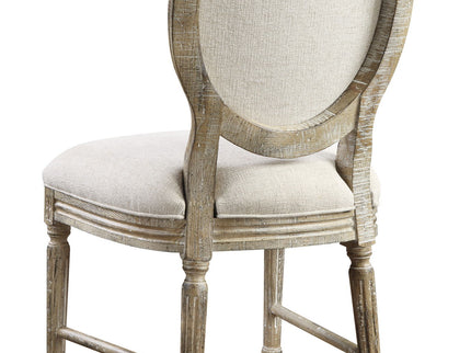Upholstered Dining Chairs (Set of 2) - Brown