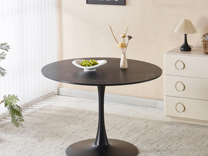 Round Tulip Table, Pedestal Design