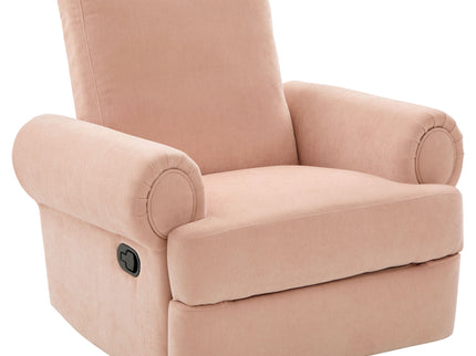 Manual Swivel Recliner Rocker Chair With Adjustable Backrest