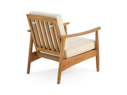 Emmry - Outdoor Acacia Wood Club Chair
