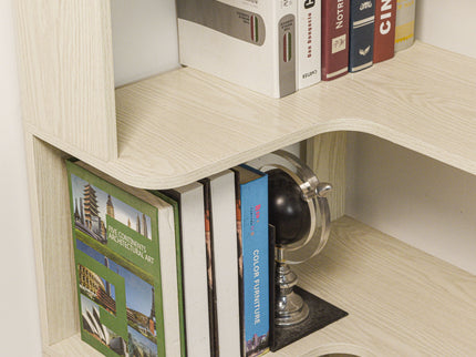 L-Shaped Design Corner Bookshelf