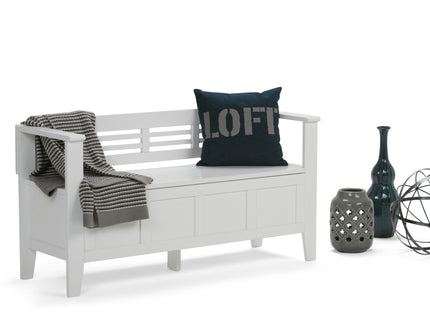 Adams - Entryway Storage Bench Handcrafted