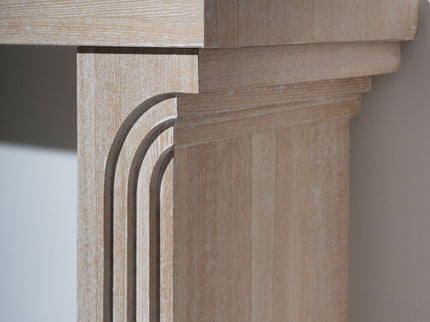 Console Table With Decorative Molding