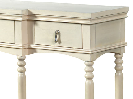 Retro Console Table With 3 Soft Close Drawers