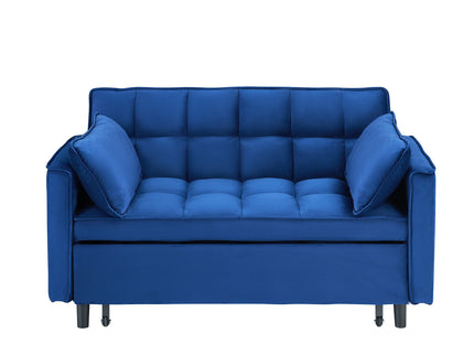 Sofa Bed With Pockets, 3 In 1 Convertible For Living Room
