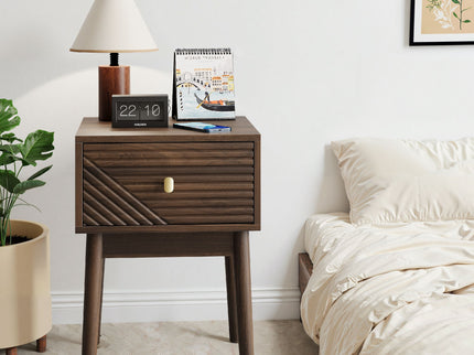 Medieval - Bedside Table - Walnut