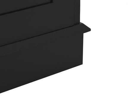 Tall Freestanding Bathroom Storage Cabinet With Adjustable Shelves And Side Hooks Board, Rectangle Design