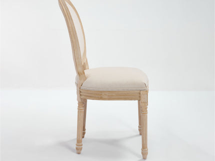 Upholstered With Round Back Dining Chairs (Set of 2)