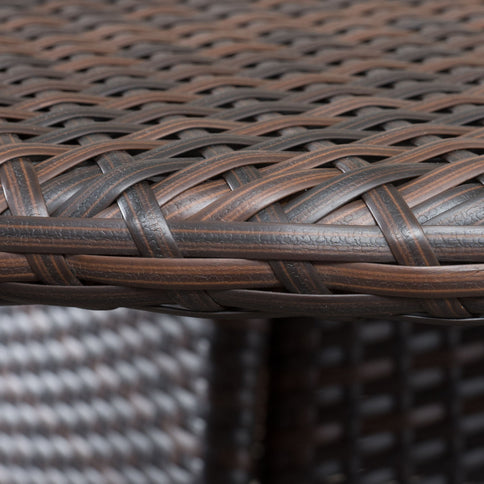 Corsica - Round Dining Table - Brown