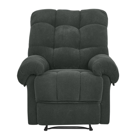 Manual Recliner, Padded Footrest