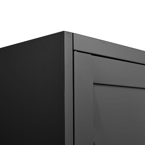 Adjustable 2 Door Storage Cabinet With Adjustable Shelves