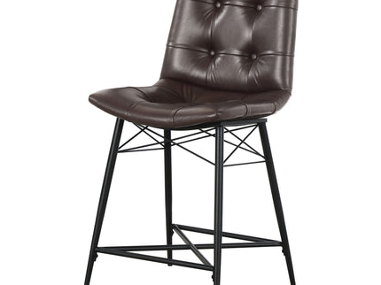 Counter Height Stools & Padded Seat (Set of 2)