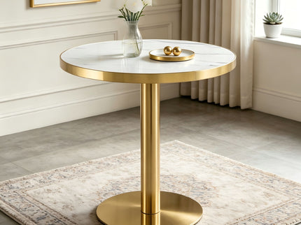 Modern Round Bistro Table