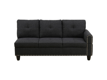 L - Shaped Sectional Sofa With Movable Left Chaise